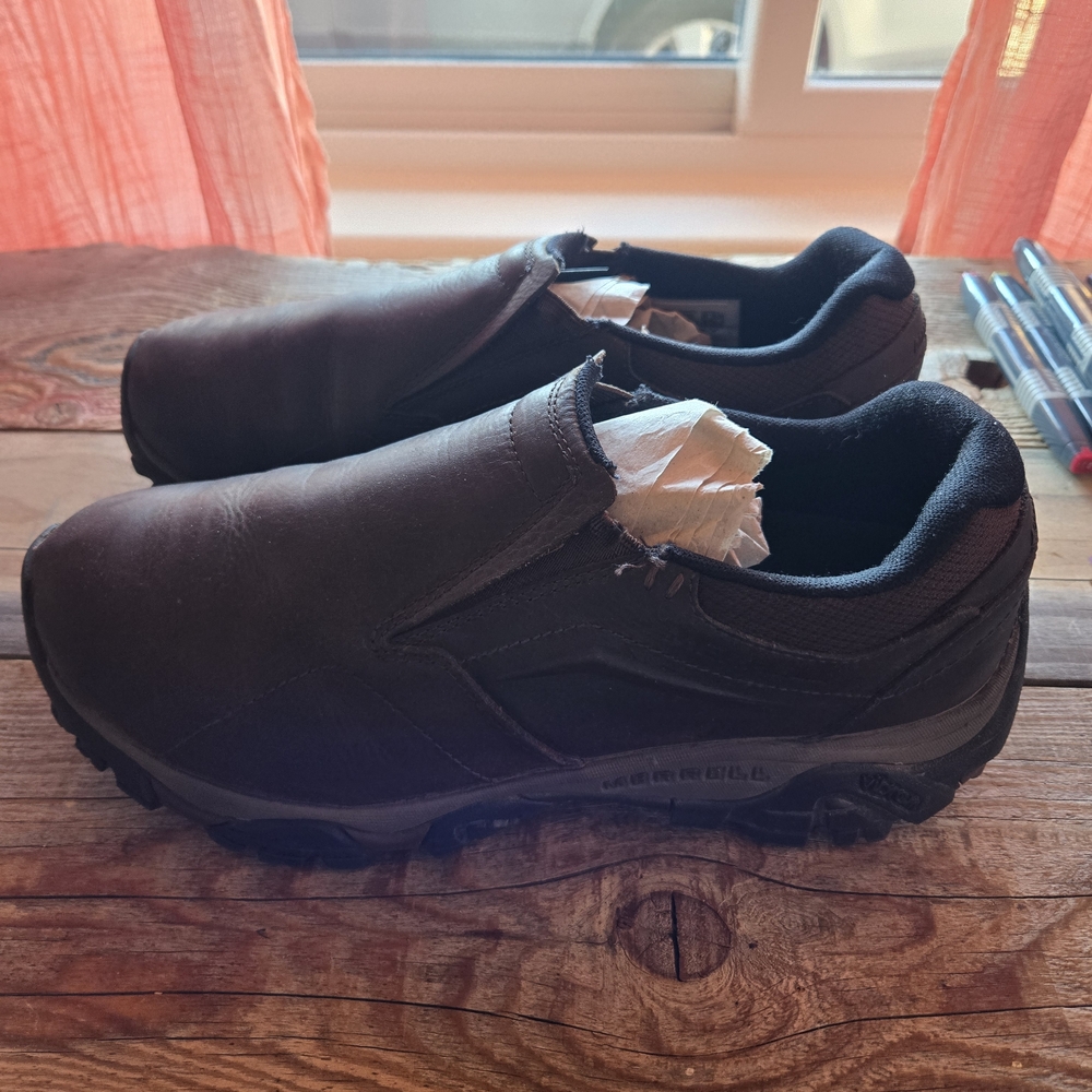 Merrell Dark Brown Men's Slip-On Loafers